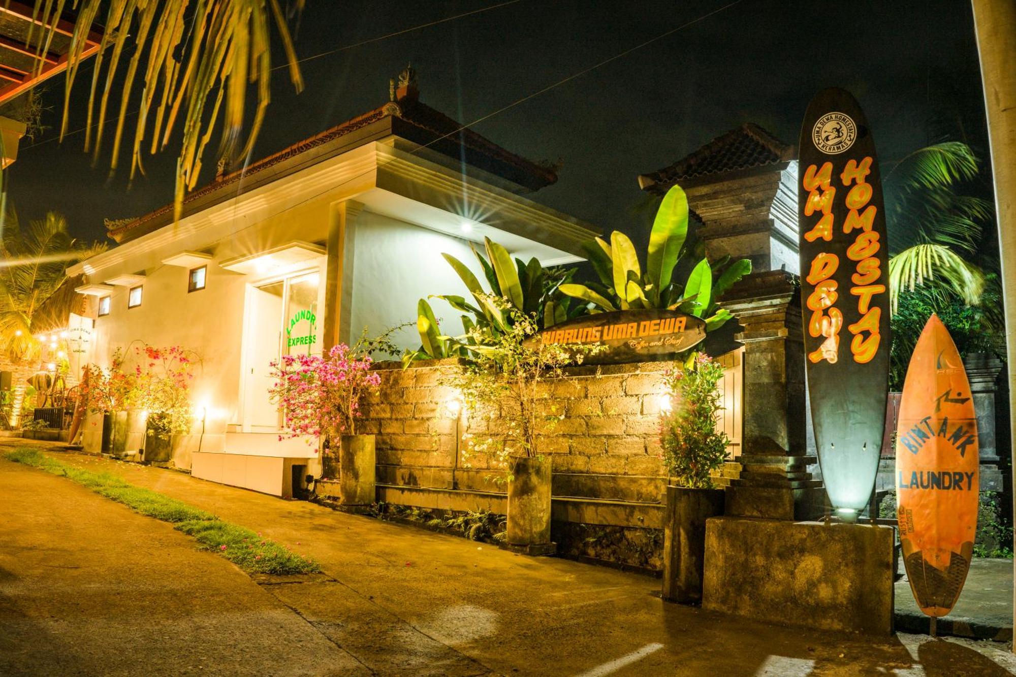 Uma Dewa Homestay Keramas Exterior photo